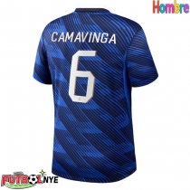 Camiseta Francia Eduardo Camavinga #6 Primera Equipación Mundial 2026 manga corta